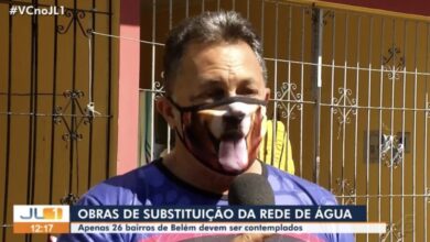 Photo of Máscaras de entrevistados pela TV Liberal chamam atenção
