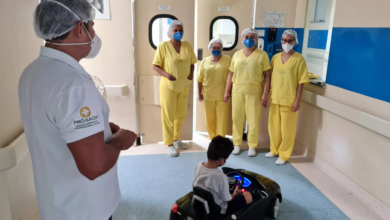 Photo of Carrinho elétrico leva crianças com câncer ao centro cirúrgico, no Pará: “Reduz medo e ansiedade”