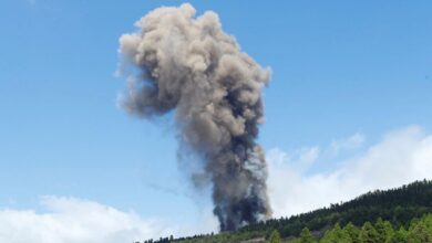 Photo of Vulcão Cumbre Vieja entra em erupção