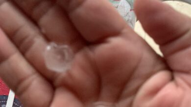 Photo of Belém registra chuva de granizo