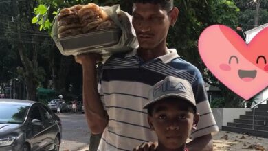 Photo of Criança de 10 anos ajuda o primo, deficiente visual, a vender cocada nas ruas de Belém: “Peço que ajudem”