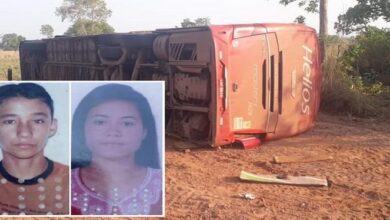 Photo of No Tocantins, casal paraense morre em acidente de ônibus