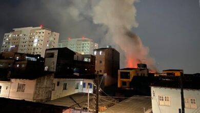 Photo of Loja de construção é atingida por incêndio na avenida Senador Lemos, em Belém