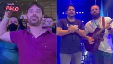 Photo of Fã faz pedido inusitado aos cantores Jorge e Mateus: ‘me c#m&’