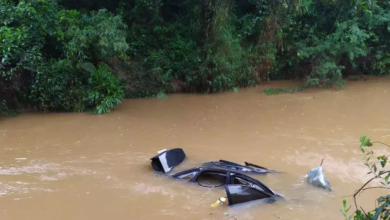 Photo of Pai e filha de 3 anos morrem após carro cair de ponte