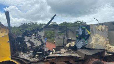 Photo of Bandidos explodem carro-forte na BR-308, em Bragança