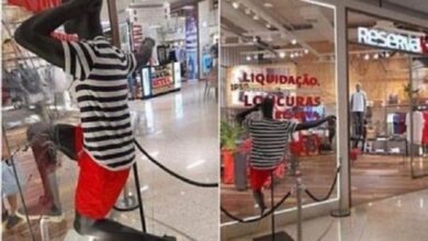 Photo of Polêmica: Loja usa manequim preto quebrando vidraça