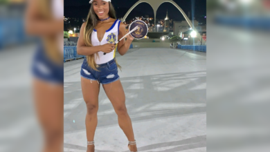 Photo of Princesa de bateria faz passo sincronizado com ritmistas e viraliza nas redes sociais; veja vídeo