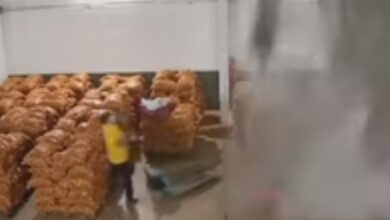 Photo of Teto da Ceasa desaba e quase atinge trabalhador