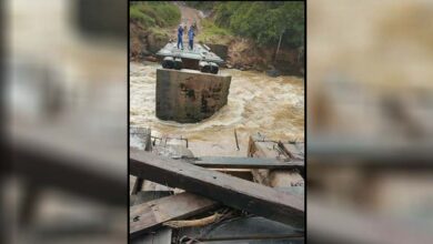 Photo of Chuva destrói ponte e dificulta acesso à rodovia Transamazônica
