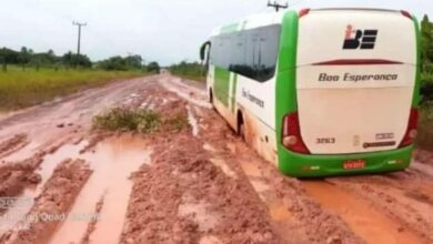 Photo of Situação caótica da BR-308, entre Bragança e Viseu