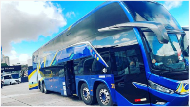 Photo of Wladimir Costa mostra super ônibus que irá conduzir a Banda Wlad