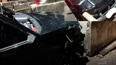 Photo of Motorista bêbado tenta atravessar ponte de Outeiro e se dá mal