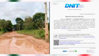 Photo of DNIT assina ordem de serviço para pavimentação da BR-422 no Pará