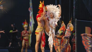 Photo of Grupo parafolclórico do Pará se apresenta na Europa representando o Brasil