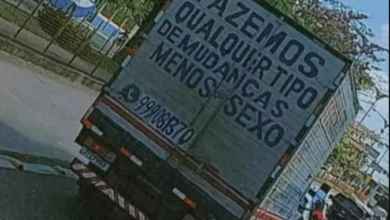 Photo of Frase de caminhão chama atenção nas ruas de Belém