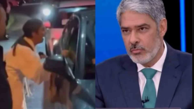 Photo of Ivete Sangalo é ignorada ao tentar cumprimentar Bonner na Globo