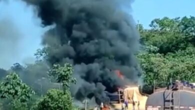 Photo of Caminhão-tanque explode na BR-230, no Pará