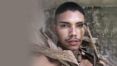 Photo of Artista paraense ganha o mundo com roupas feitas de folhas e tramas