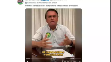 Photo of TSE manda campanha de Lula apagar fala de Jair Bolsonaro sobre venezuelanas