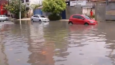 Photo of Chuva na tarde desta quinta-feira (03) alaga ruas de Belém
