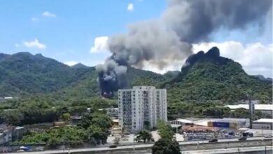 Photo of Incêndio atinge Estúdios Globo no Rio de Janeiro