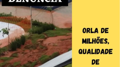 Photo of Moradores denunciam que gramado da nova orla de Salinas já desmoronou
