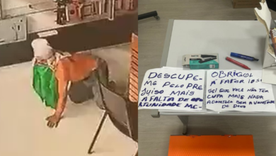 Photo of Bandido rouba loja de celulares em Belém e deixa recado para o dono: “nada acontece sem a vontade de Deus”