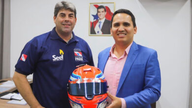 Photo of Secretário de esportes recebe visita de piloto paraense