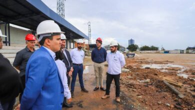 Photo of Equipe da Seel faz vistoria técnica às obras do Estádio Maximino Porpino, em Castanhal
