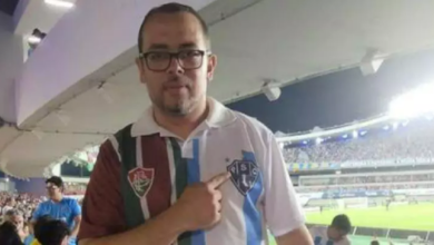 Photo of Torcedor faz homenagem ao pai falecido no jogo Paysandu x Fluminense