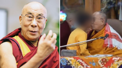 Photo of Dalai Lama pede desculpas após vídeo pedindo a criança para “chupar” sua língua provocar protestos