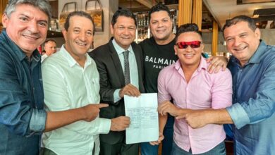 Photo of Pré-candidato a prefeito de Belém, Delegado Eguchi se filia ao PTB