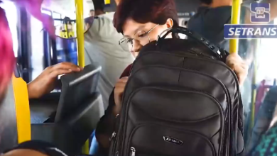 Photo of Setransbel culpa mochilas por apertos nos ônibus de Belém. Veja vídeo