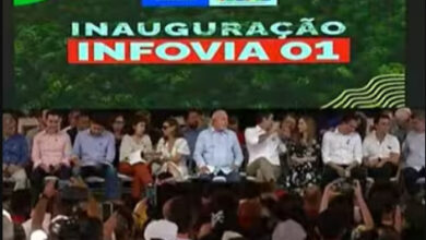 Photo of Ao lado de ministros, Lula inaugura Infovia 01 em Santarém 