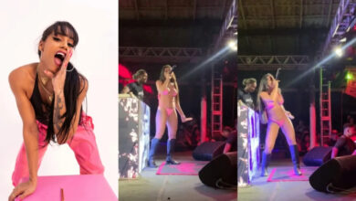 Photo of MC Naninha faz show em Belém e chama a cidade de Belém do Paraná