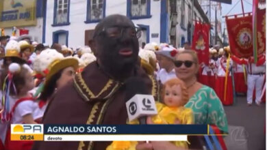 Photo of Afiliada da Globo no Pará entrevista homem fazendo “Blackface” em evento religioso
