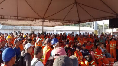 Photo of Trabalhadores do BRT Metropolitano protestam por reajuste salarial e segurança nas obras