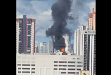 Photo of URGENTE: Incêndio atinge Shopping Boulevard, em Belém