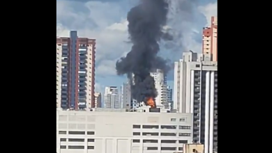 Photo of URGENTE: Incêndio atinge Shopping Boulevard, em Belém
