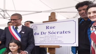 Photo of Paraense Sócrates é homenageado com nome de uma rua na França
