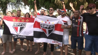 Photo of Torcedores de Altamira viajam 900 km para assistir jogo do São Paulo em Belém