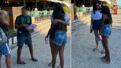 Photo of Ex-BBB Alane Dias paga aluguel de menina que vende balas em Copacabana