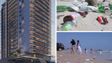 Photo of Após lixão na praia do Atalaia viralizar, empresário ironizar ambientalistas que barraram prédio