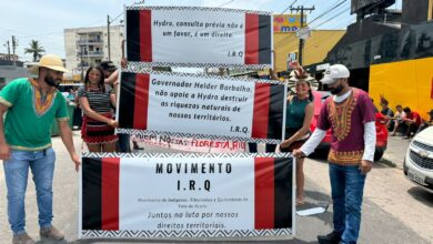 Photo of Comunidades originárias e tradicionais do Vale do Acará protestam em Belém