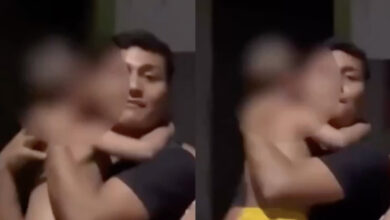 Photo of Homem faz o próprio filho refém e é imobilizado por vizinho com um mata-leão, veja vídeo