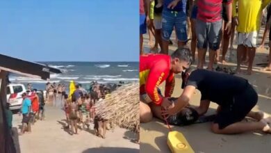 Photo of Grupo de banhistas se afoga em praia no Marajó