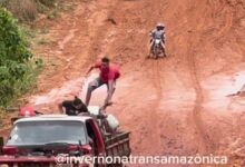 Photo of Trecho da Transamazônica fica intrafegável após chuvas intensas