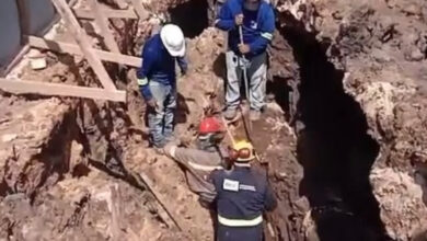 Photo of Trabalhador é soterrado em obras da nova Doca de Souza Franco, veja o vídeo