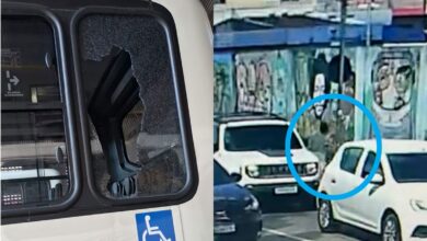 Photo of Homem quebra janela de ônibus Geladão com pedrada em Belém; suspeito foi identificado